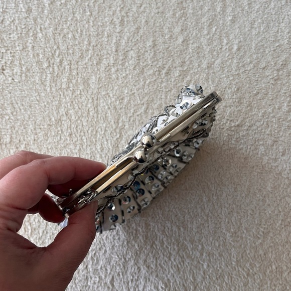 Vintage 1950s Sequin Beaded Clutch - Picture 9 of 14